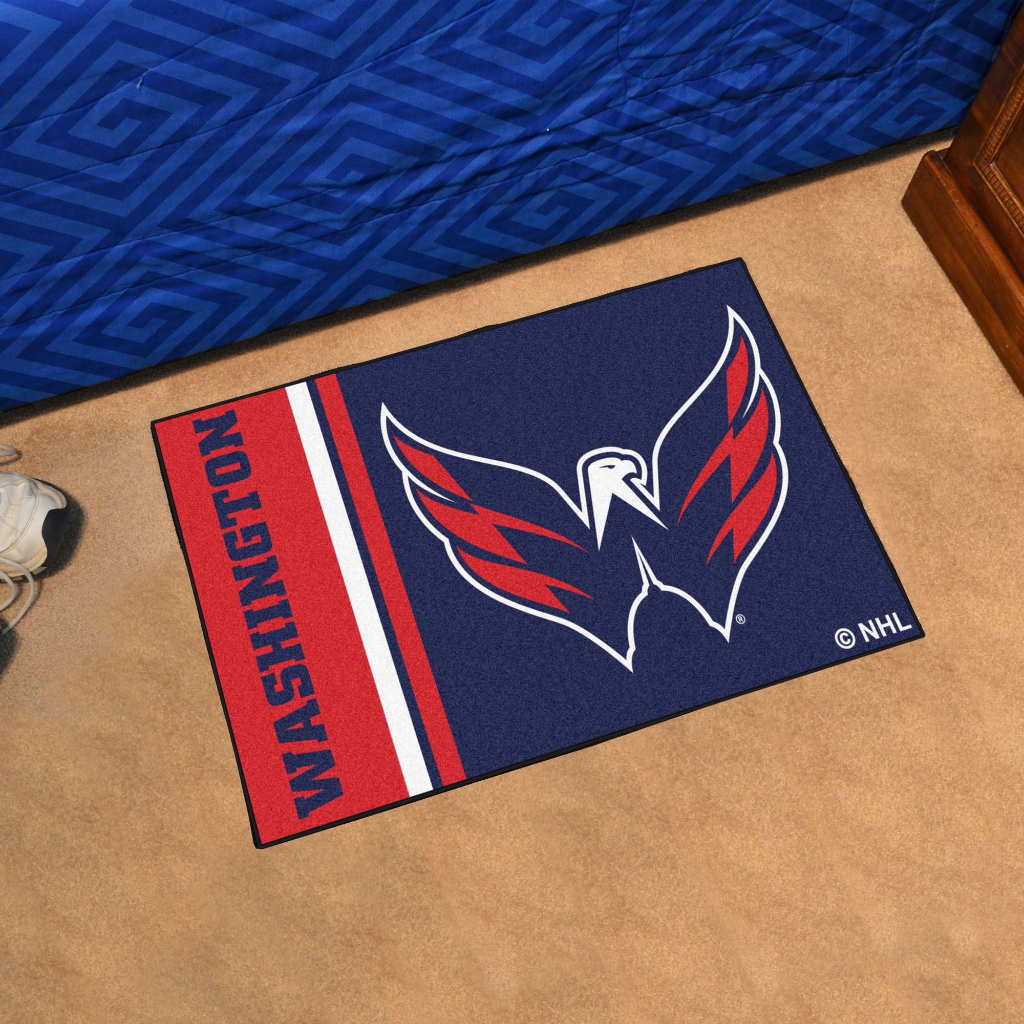 Washington Capitals 20 x 30 Uniform Inspired Starter Rug