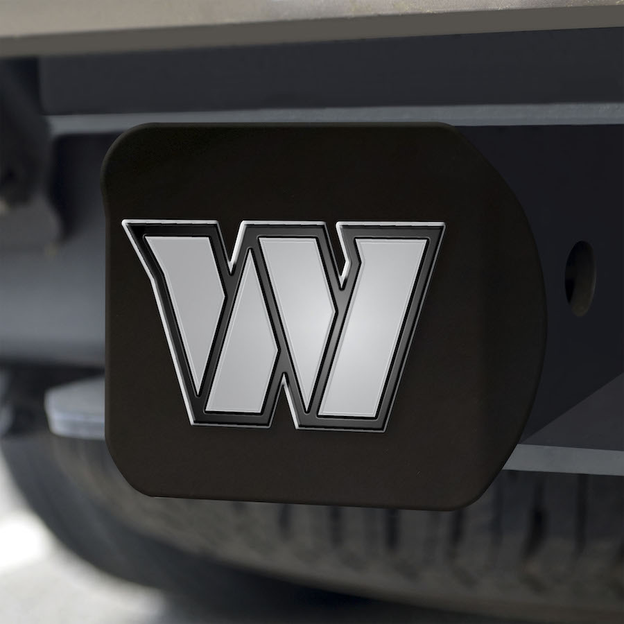 Washington Commanders BLACK Trailer Hitch Cover