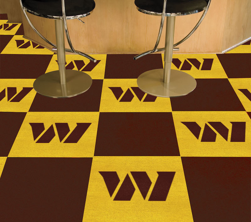 Washington Commanders Carpet Tiles 18x18 in.