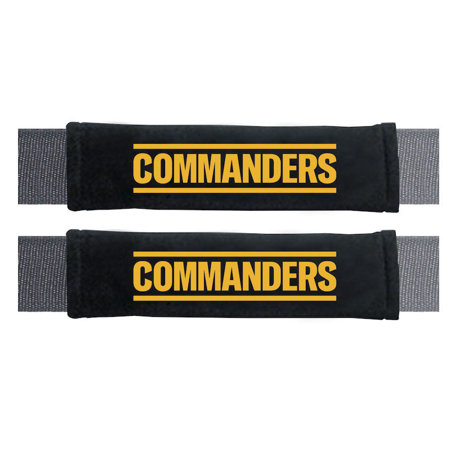 Washington Commanders Embroidered Seatbelt Pad (set of 2)