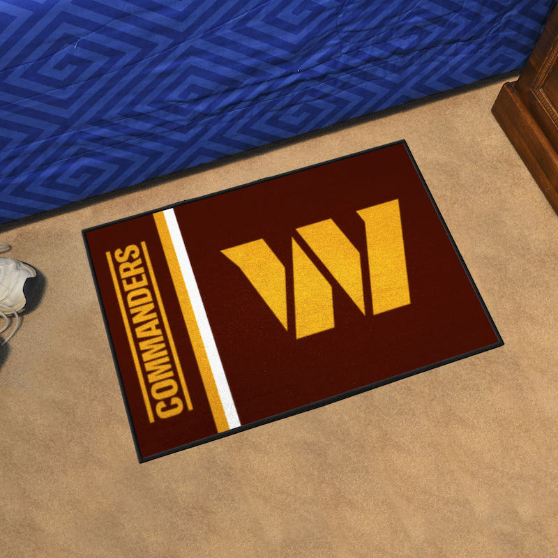 Washington Commanders UNIFORM Themed Floor Mat