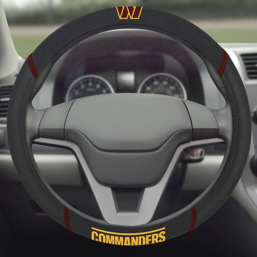 Washington Commanders Steering Wheel Cover