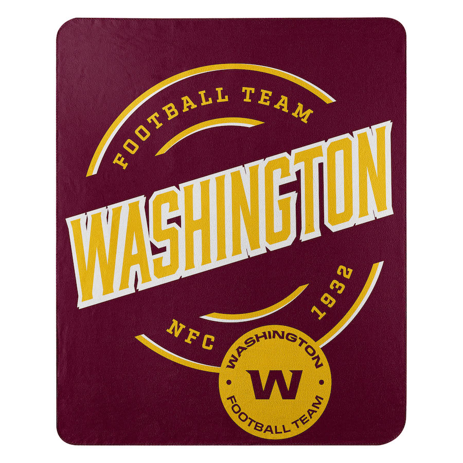 Washington Football Team Fleece Throw Blanket 50 x 60