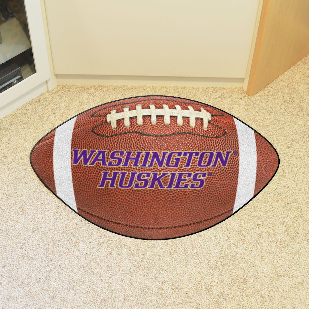 Washington Huskies FOOTBALL Mat - 2nd Logo