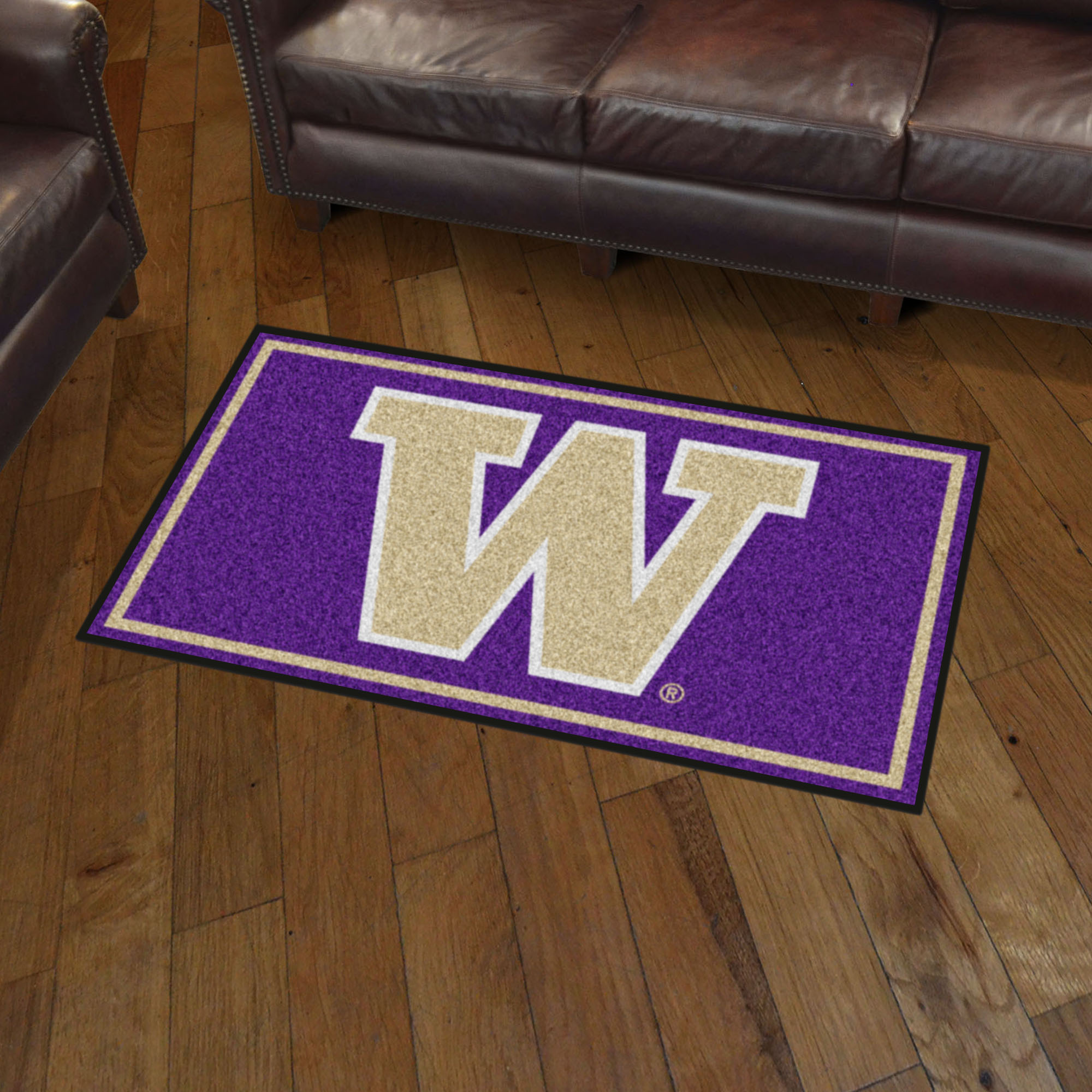 Washington Huskies 3x5 Area Rug