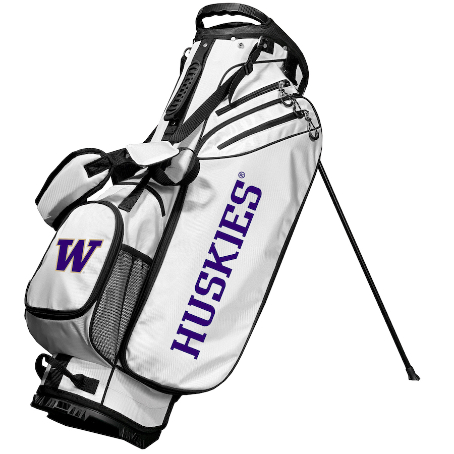 Washington Huskies BIRDIE Golf Bag with Built in Stand