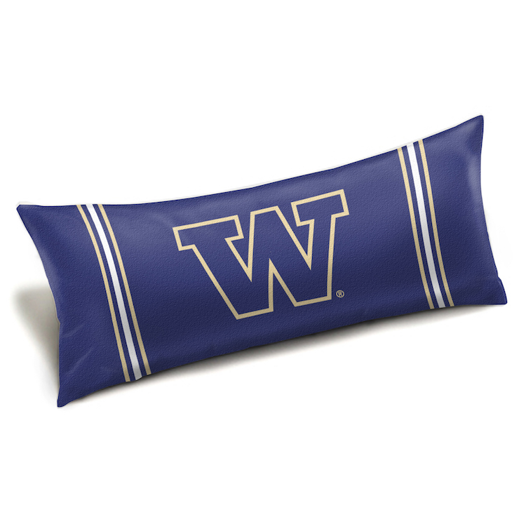 Washington Huskies Body Pillow