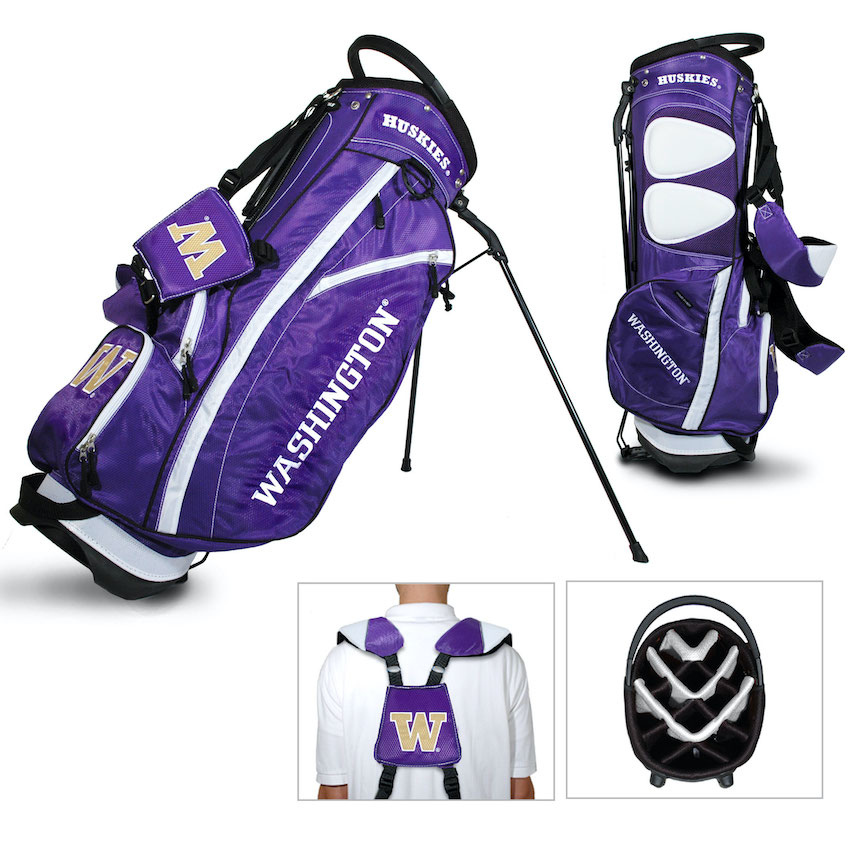 Washington Huskies Fairway Carry Stand Golf Bag