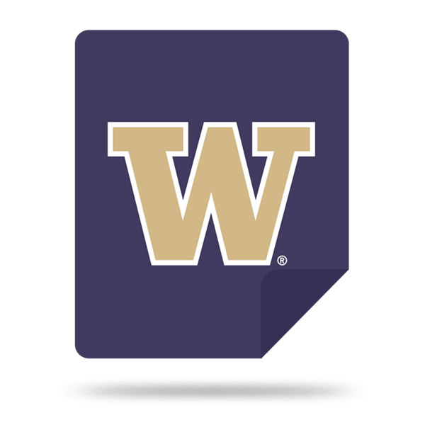 Washington Huskies DENALI Silver Knit Throw