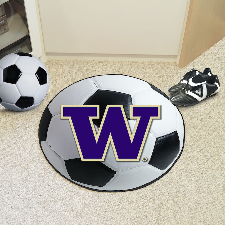 Washington Huskies SOCCER BALL Mat