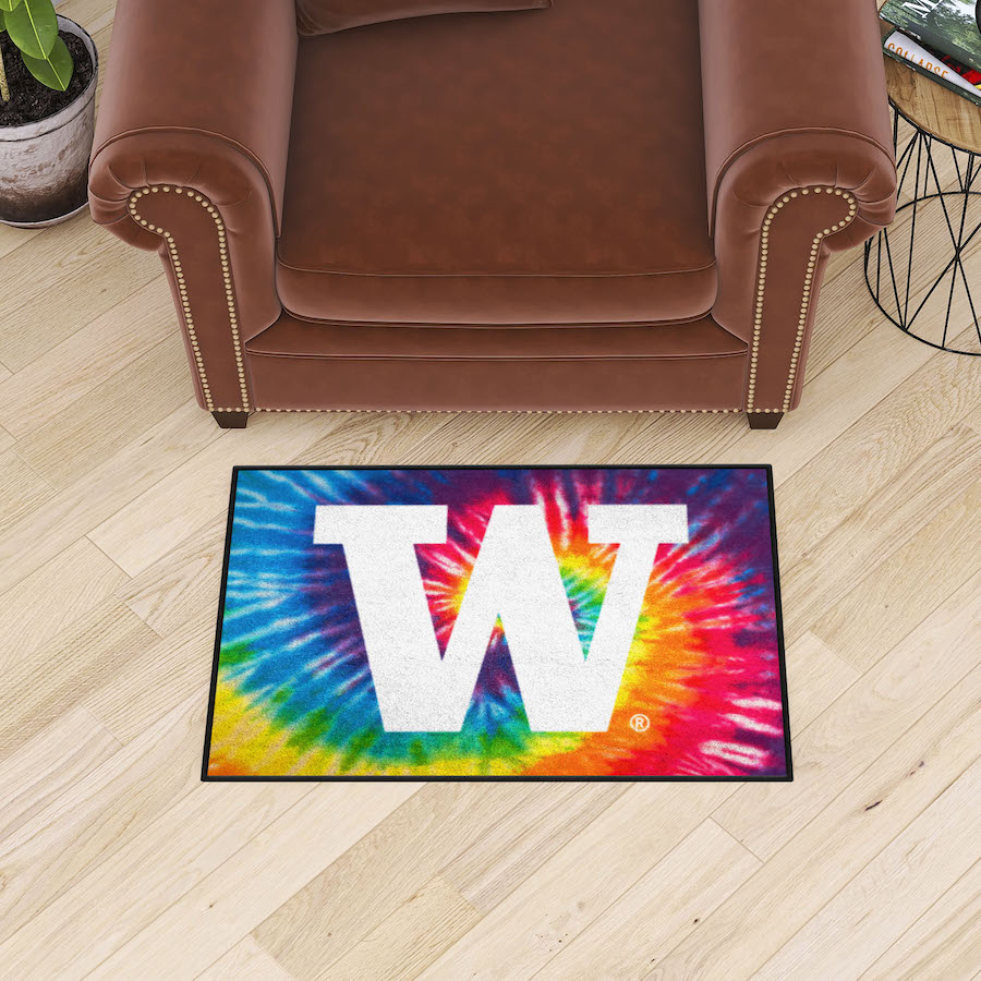 Washington Huskies TIE-DIE 20 x 30 Starter Floor Mat