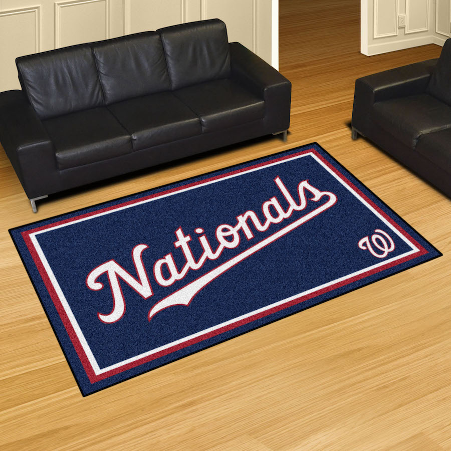 Washington Nationals ALT LOGO 4x6 Area Rug