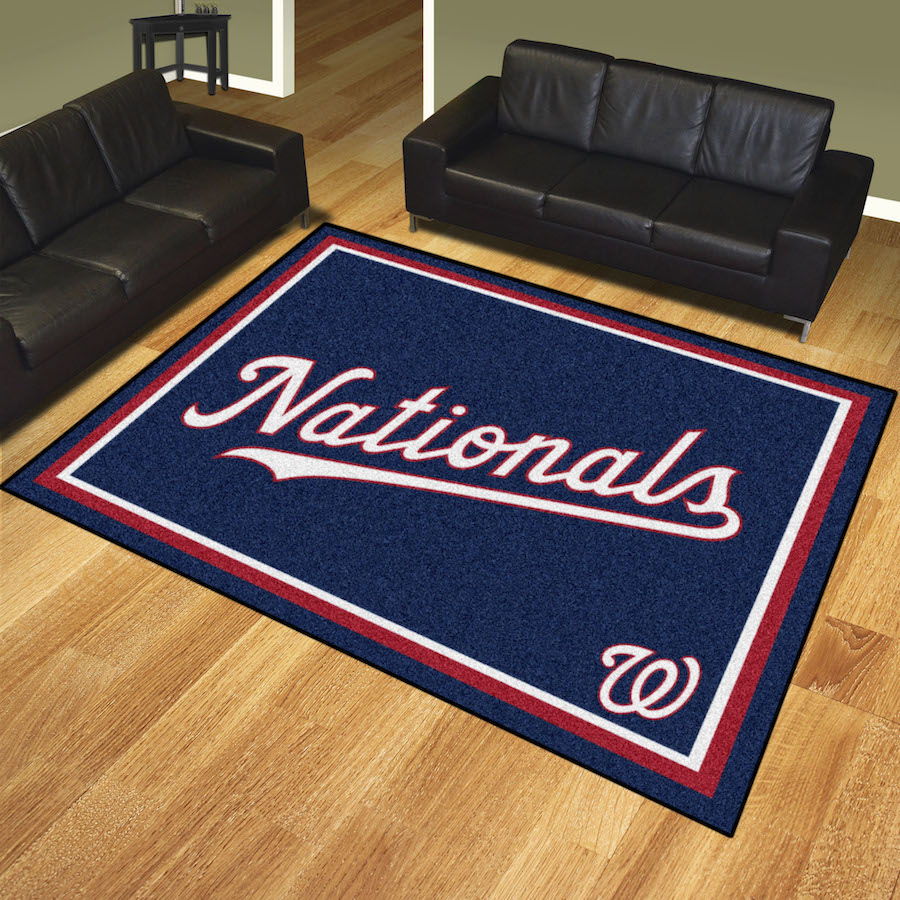 Washington Nationals ALT LOGO Ultra Plush 8x10 Area Rug