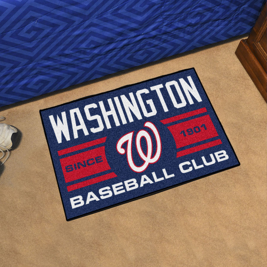 Washington Nationals ALT LOGO UNIFORM Themed Floor Mat