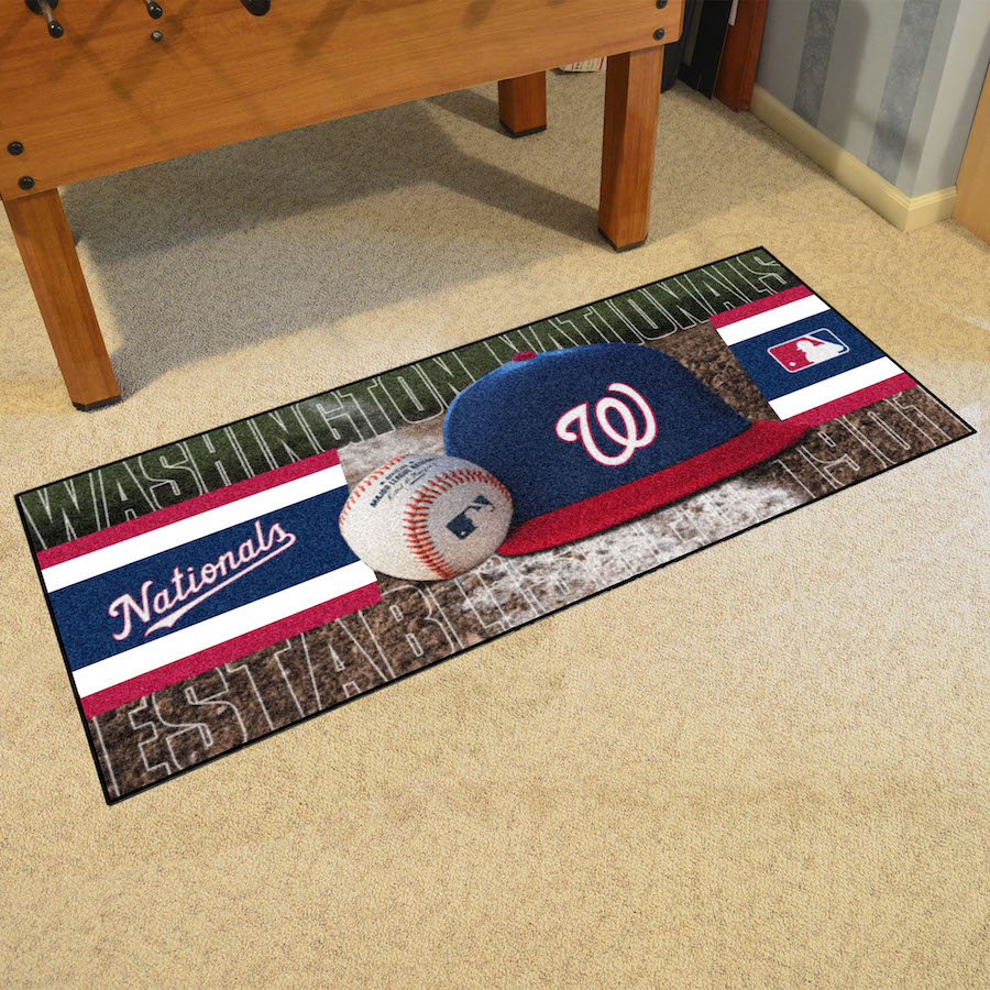 Washington Nationals ALT LOGO 30 x 72 Baseball Carpet Runner