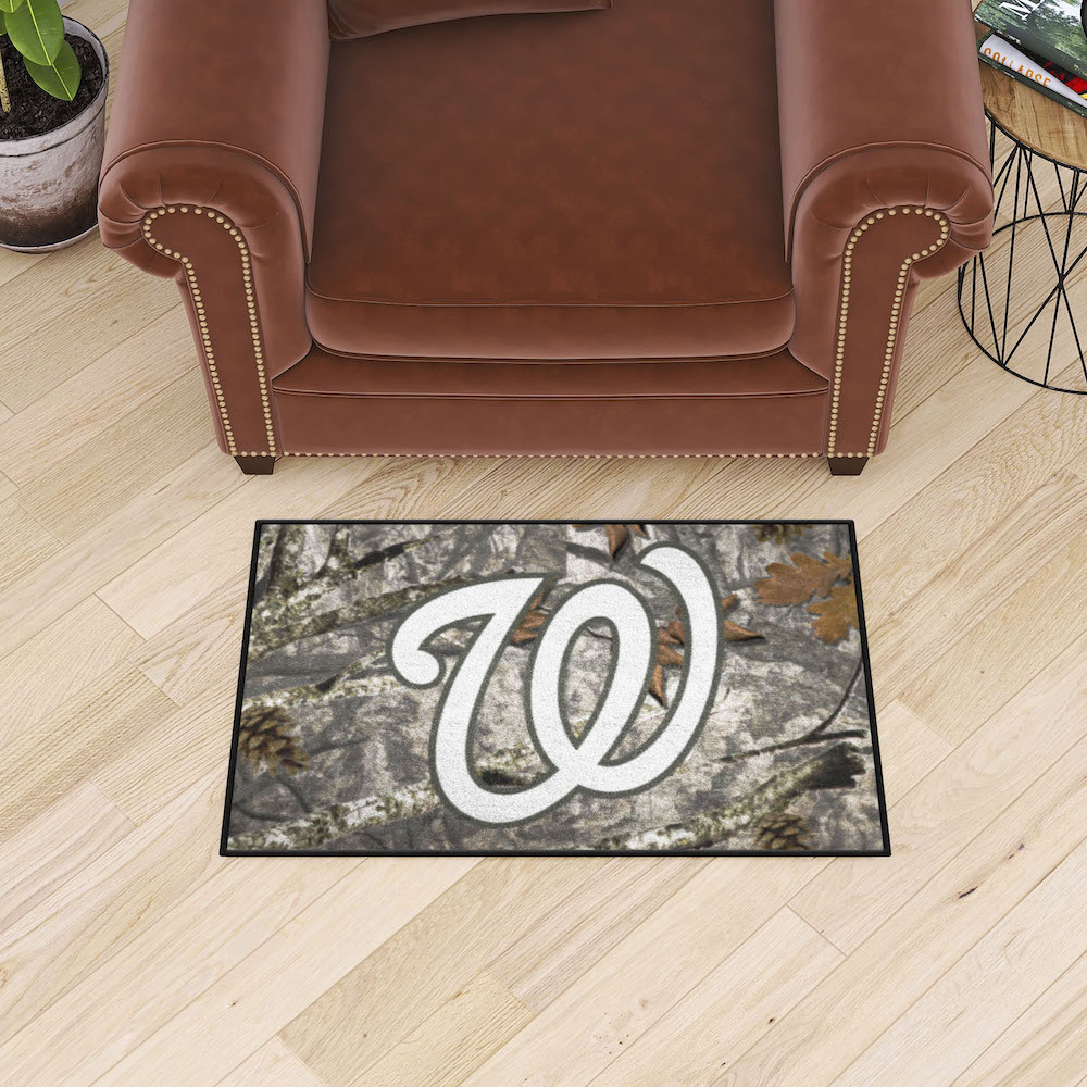 Washington Nationals CAMO 20 x 30 Starter Floor Mat