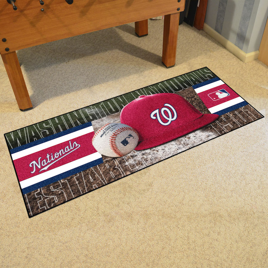 Washington Nationals 30 x 72 Baseball Carpet Runner