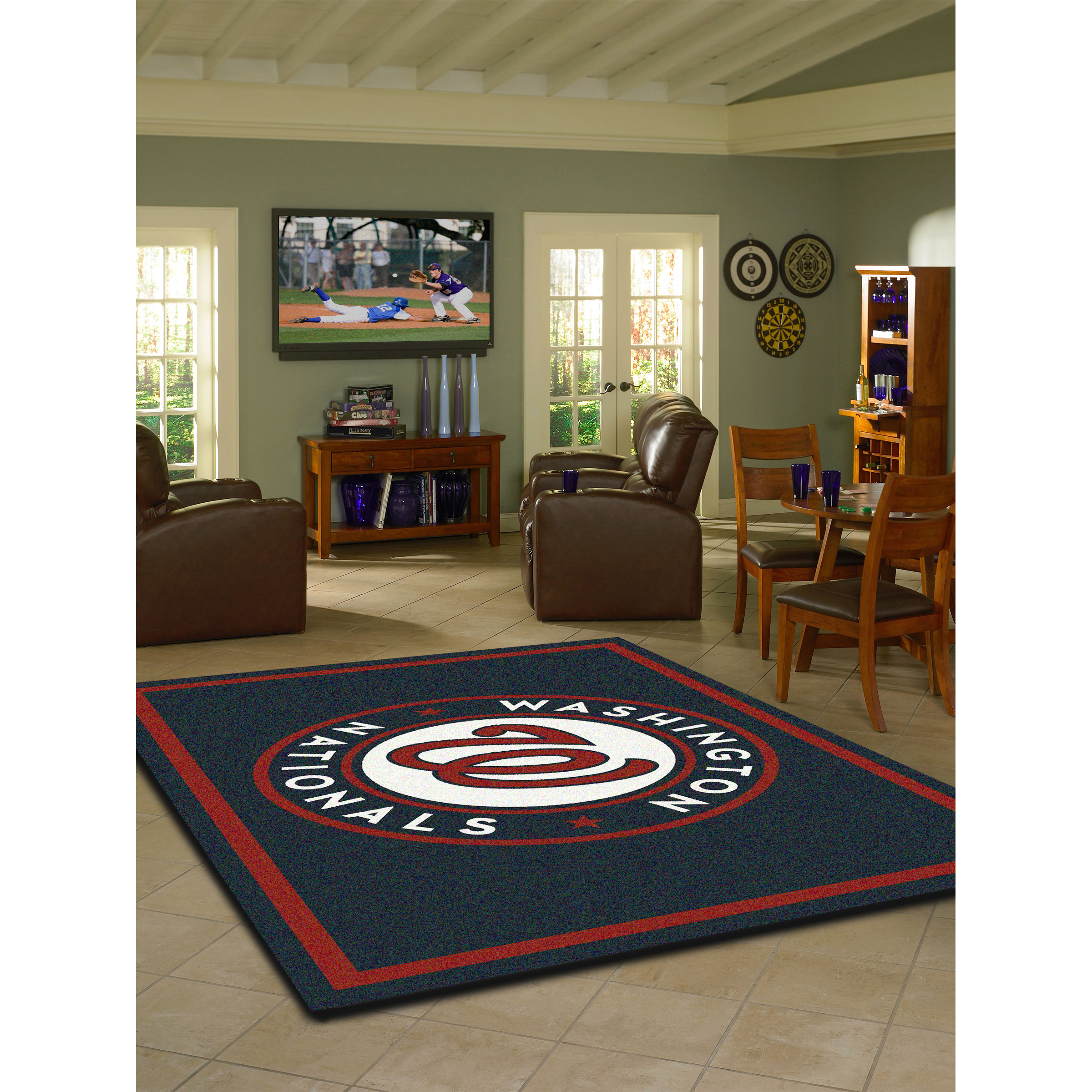 Washington Nationals 4 X 6 SPIRIT Rug