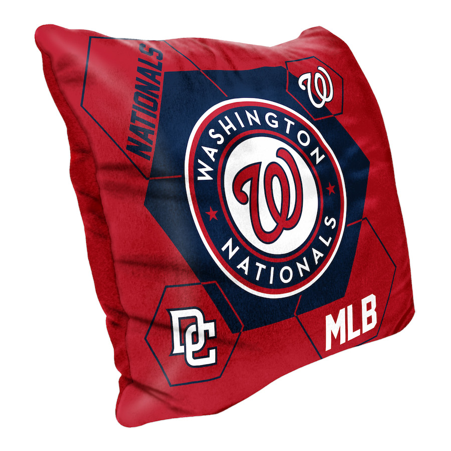 Washington Nationals Velvet REVERSE Pillow