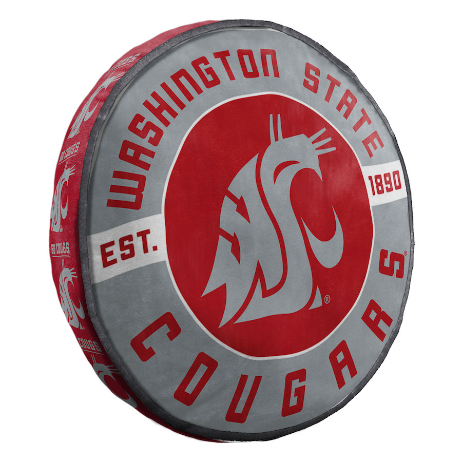 Washington State Cougars Travel Cloud Pillow - 15 inch