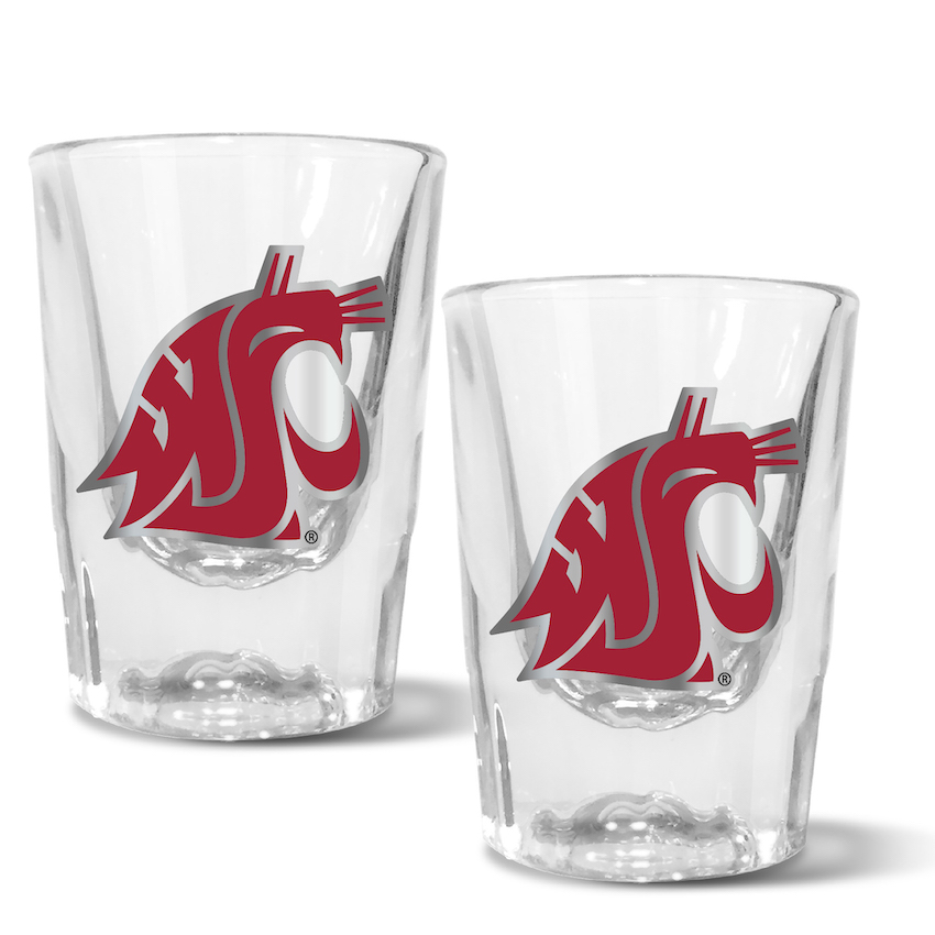 Washington State Cougars 2pc Prism Shot Set