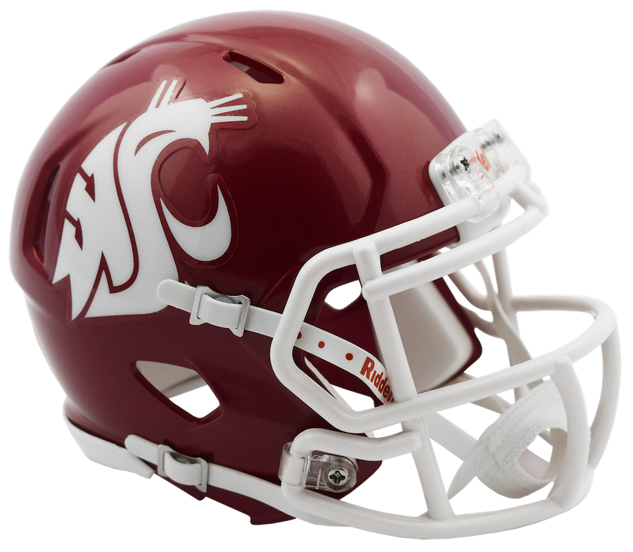 Washington State Cougars NCAA Mini SPEED Helmet by Riddell