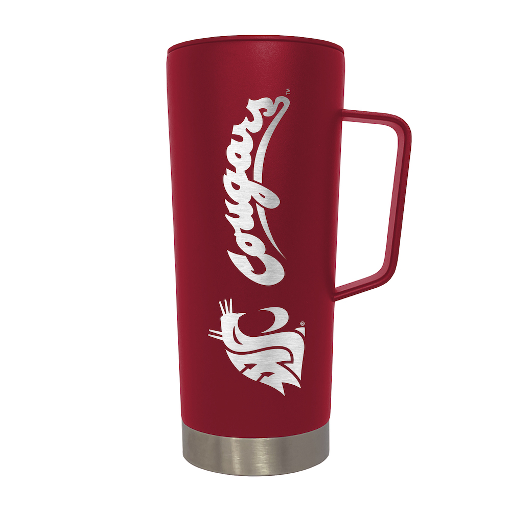 Washington State Cougars 18 oz ROADIE Tumbler With Handle