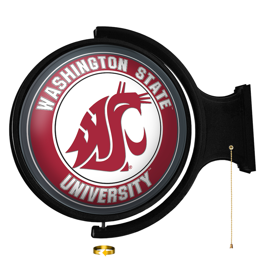 Washington State Cougars LED Rotating Wall Sign