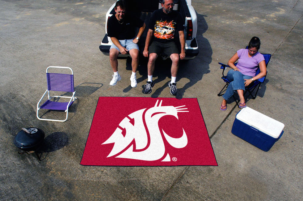 Washington State Cougars TAILGATER 60 x 72 Rug