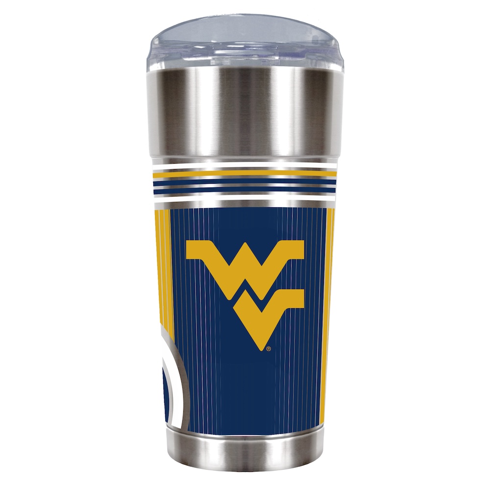 West Virginia Mountaineers COOL VIBES 24 oz Eagle Travel Tumbler