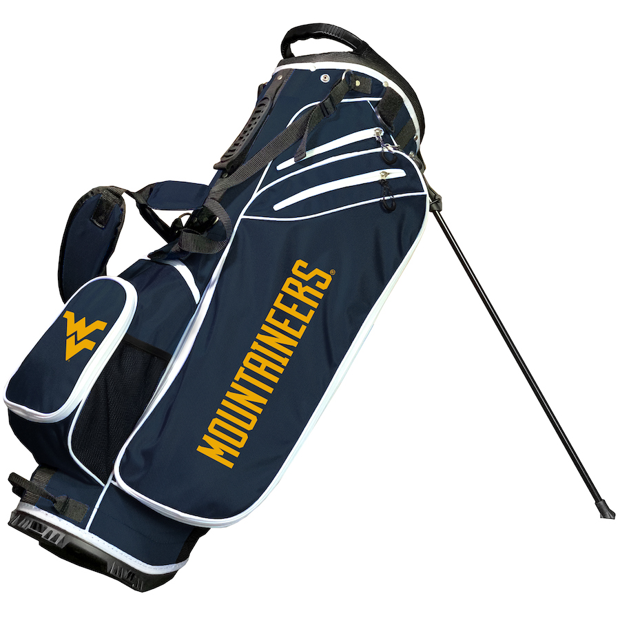 West Virginia Mountaineers BIRDIE Golf Bag with Built in Stand