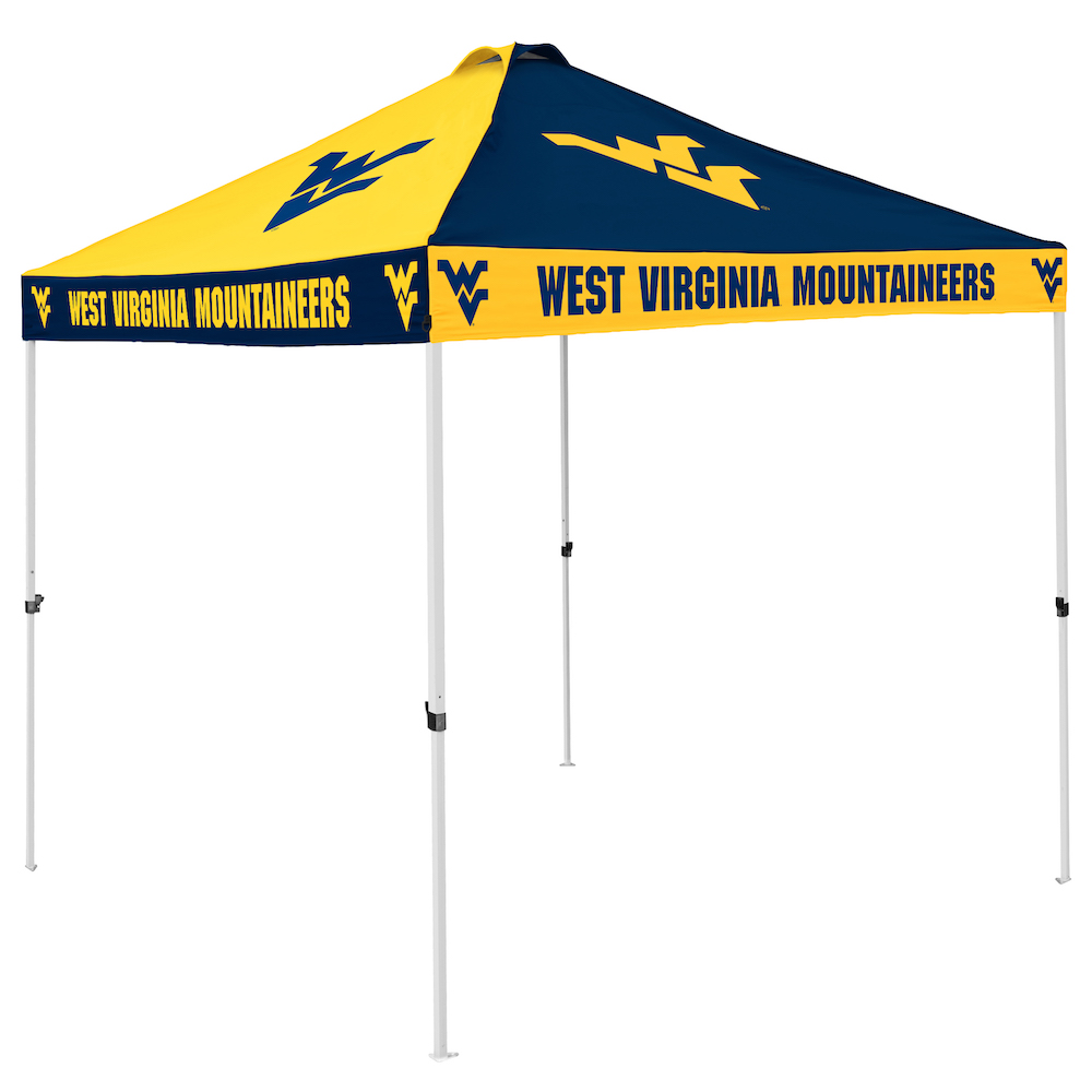 West Virginia Mountaineers Checkerboard Tailgate Canopy