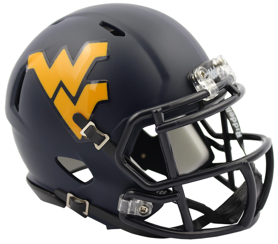 West Virginia Mountaineers NCAA Mini SPEED Helmet by Riddell