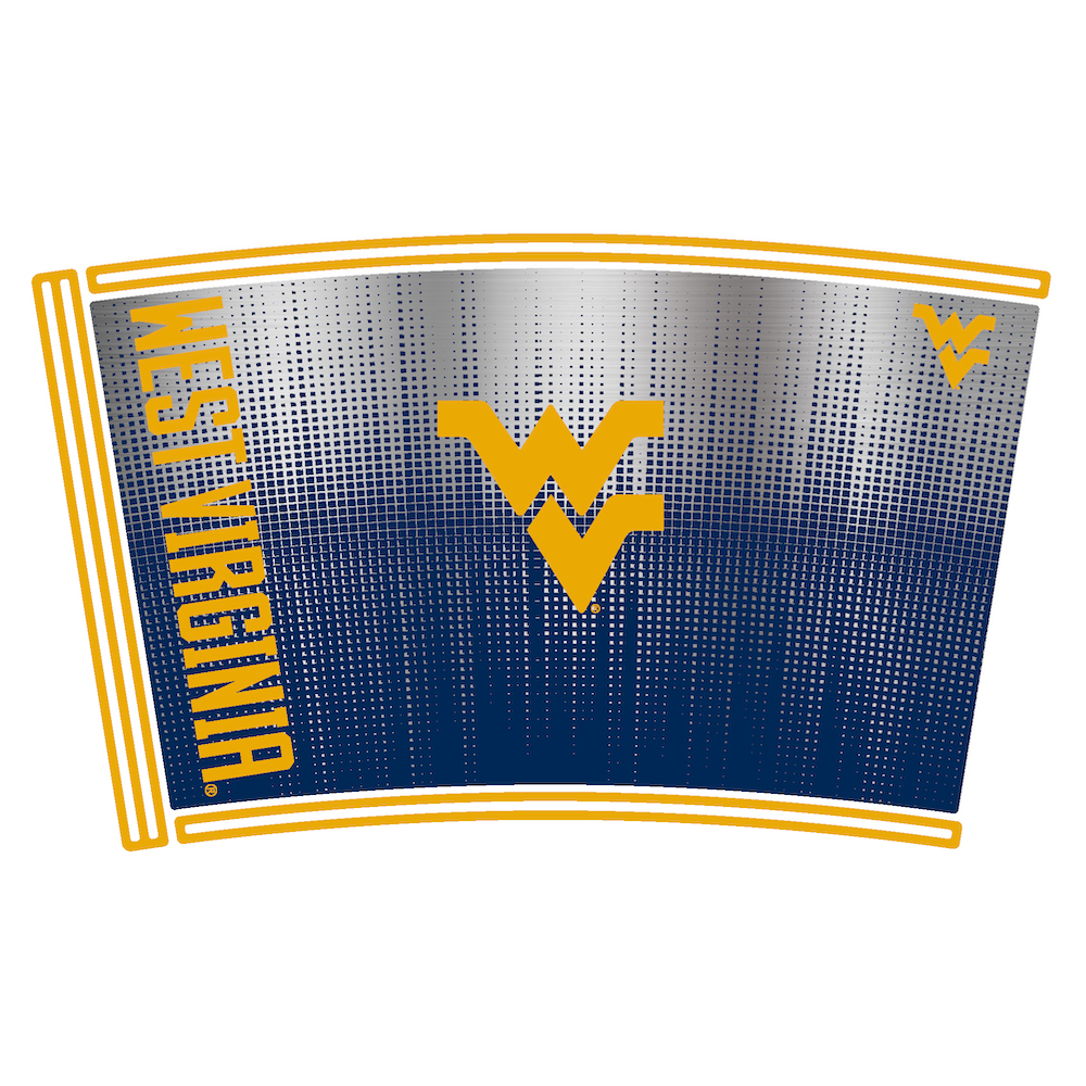 West Virginia Mountaineers 18 oz ROADIE Travel Tumbler