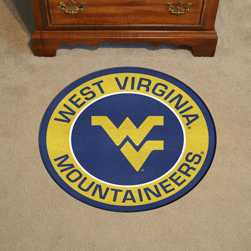 West Virginia Mountaineers Roundel Mat