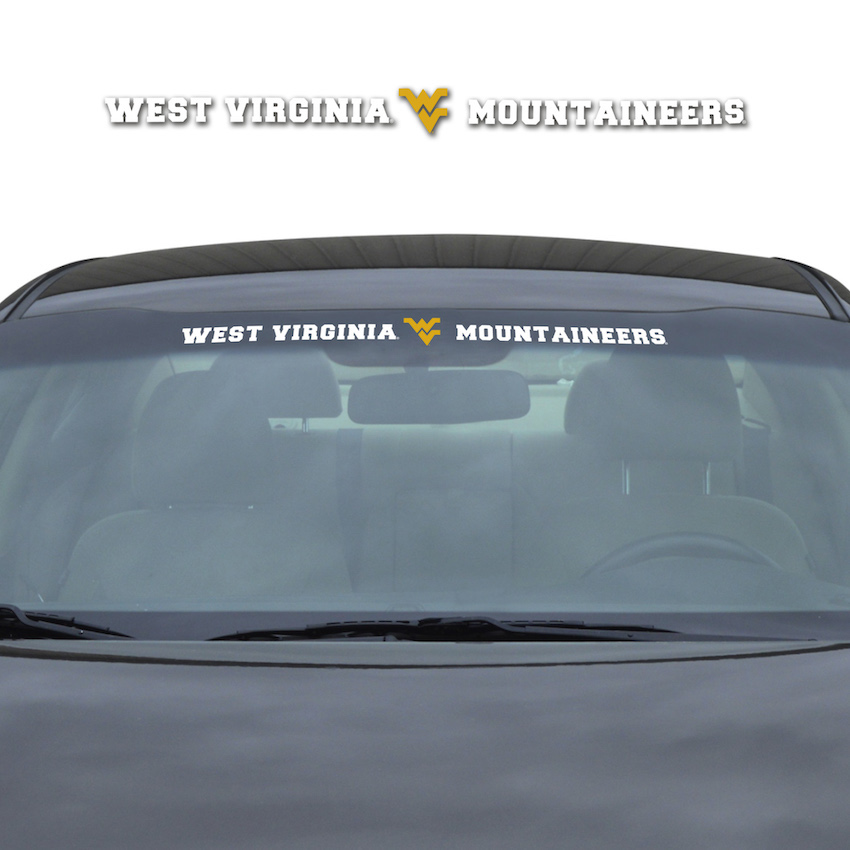 West Virginia Mountaineers Windshield Decal