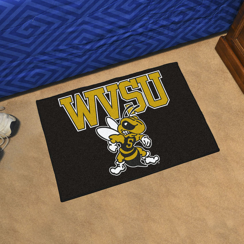 West Virginia State Yellow Jackets 20 x 30 STARTER Floor Mat