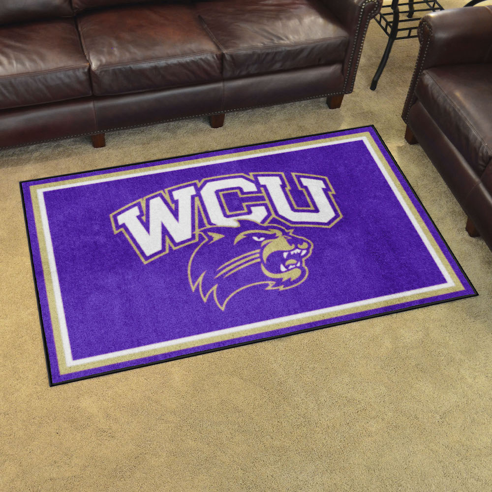 Western Carolina Catamounts 4x6 Area Rug - 2nd Logo