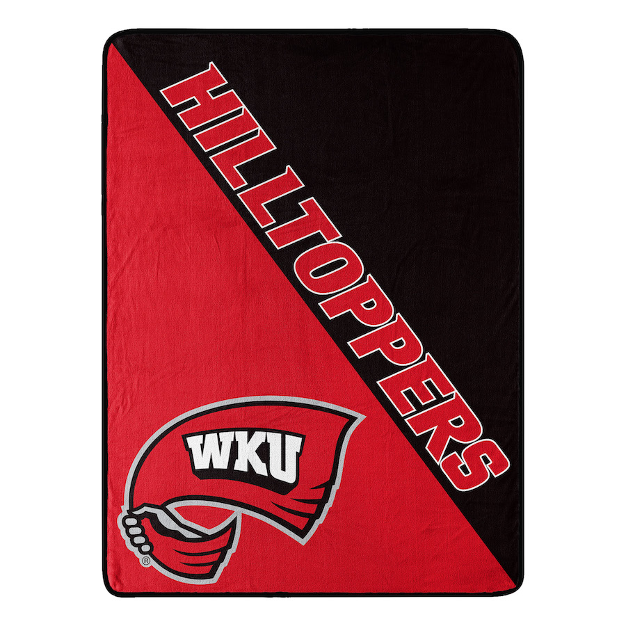 Western Kentucky Hilltoppers Micro Raschel 50 x 60 Team Blanket