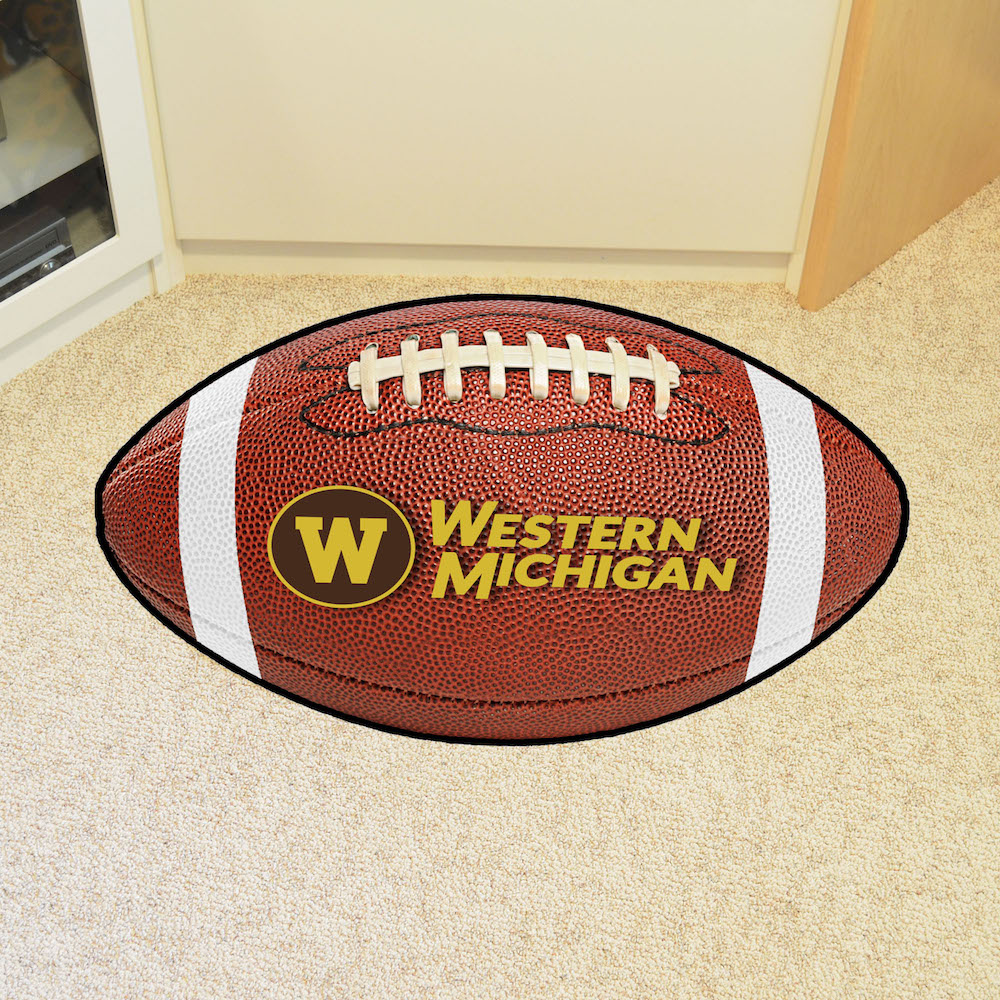 Western Michigan Broncos 22 x 35 FOOTBALL Mat