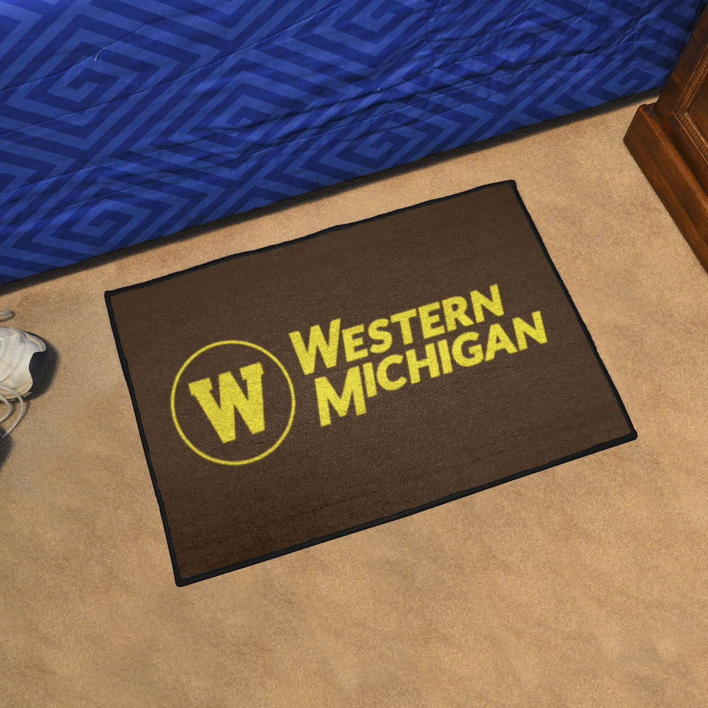 Western Michigan Broncos 20 x 30 STARTER Floor Mat
