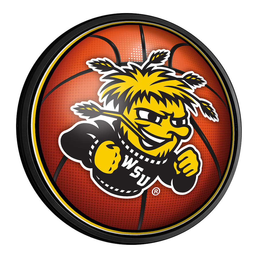 Wichita State Shockers Slimline LED Wall Sign ~ BASKETBALL