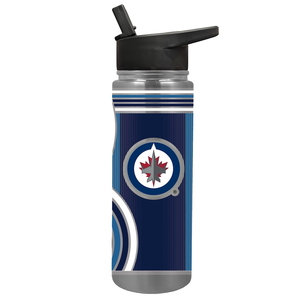 Winnipeg Jets COOL VIBES 24 oz Thirst Hydration Water Bottle