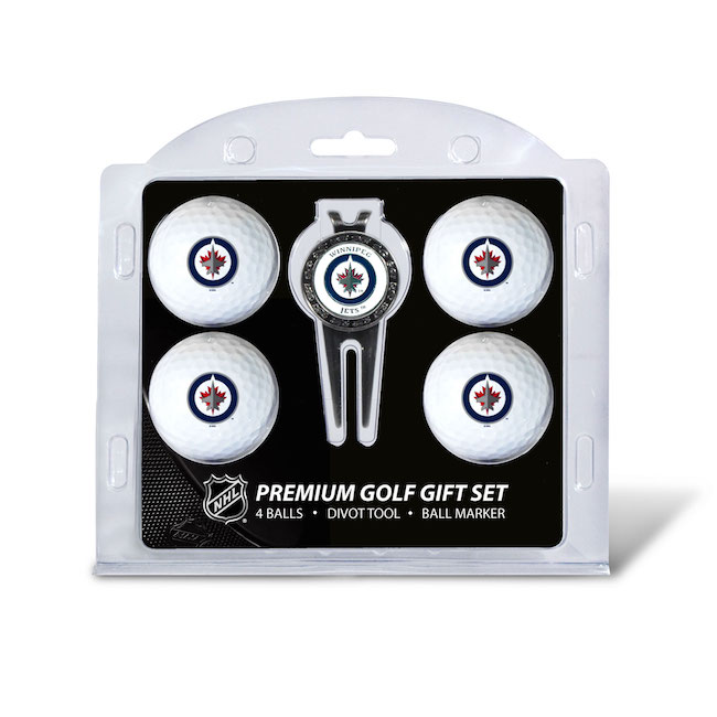 Winnipeg Jets 4 Golf Ball and Divot Tool Set