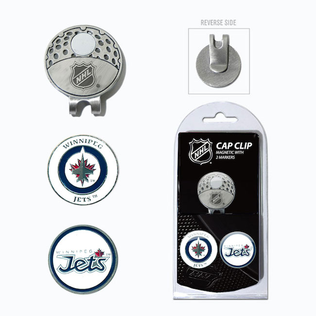 Winnipeg Jets Hat Clip With 2 Ball Markers