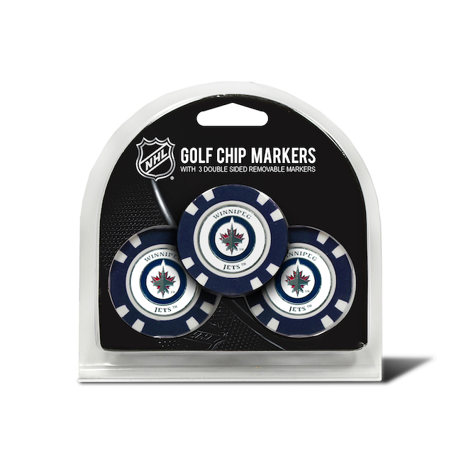 Winnipeg Jets 3 Pack Golf Chips