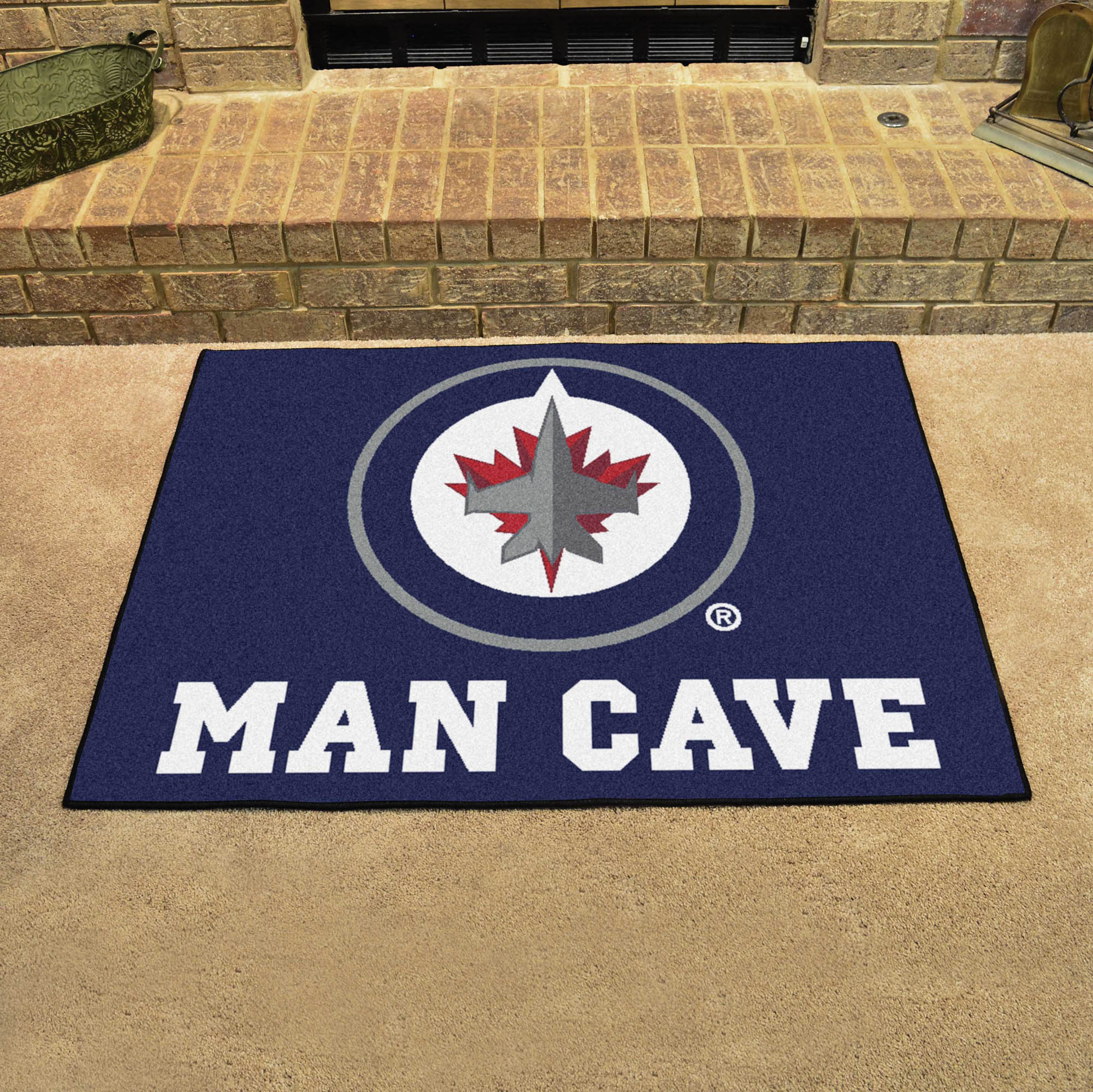 Winnipeg Jets ALL STAR 34 x 45 MAN CAVE Floor Mat