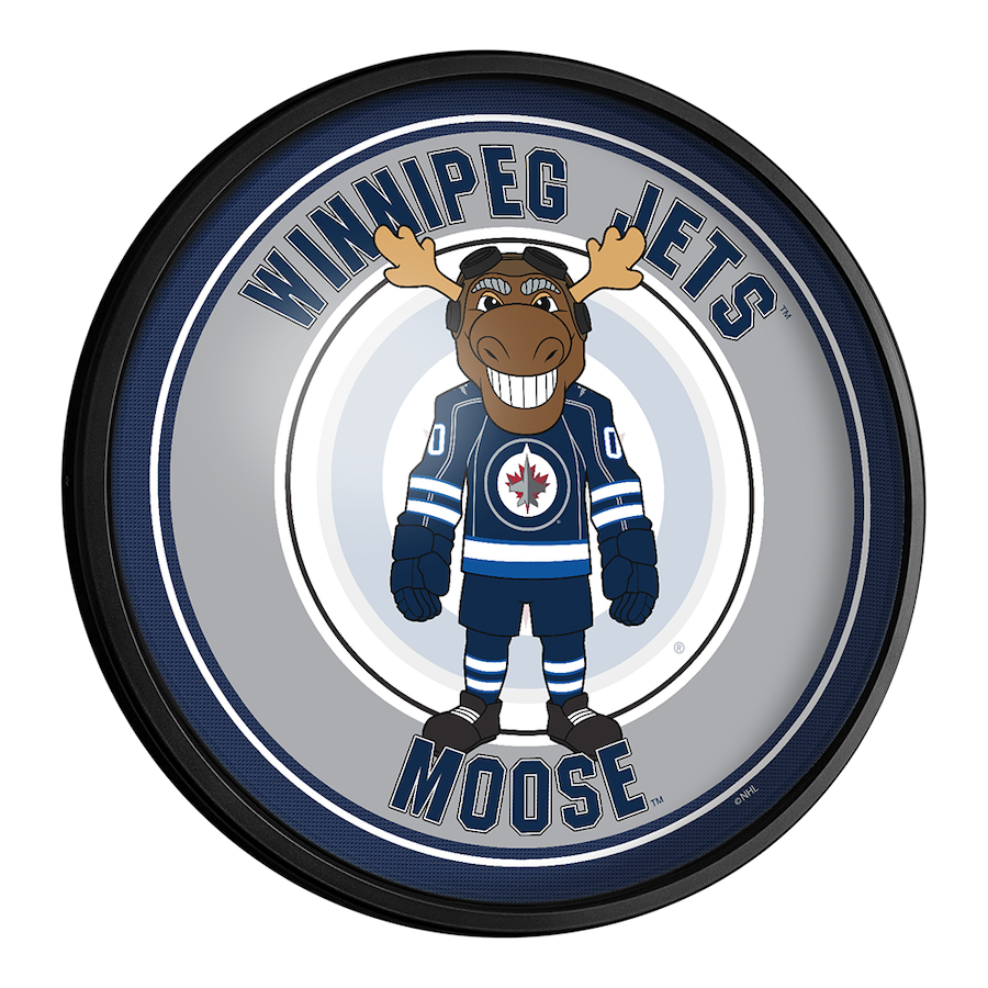 Winnipeg Jets MASCOT Slimline LED Wall Sign