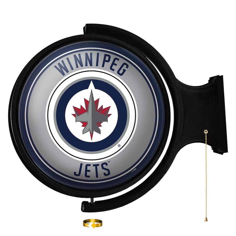 Winnipeg Jets LED Rotating Wall Sign