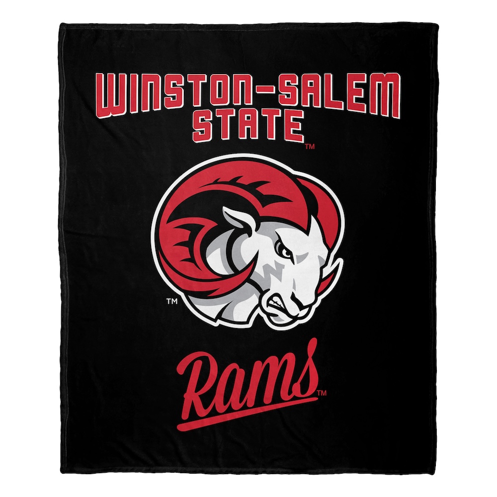 Winston-Salem State Rams ALUMNI Silk Touch Throw Blanket 50 x 60 inch